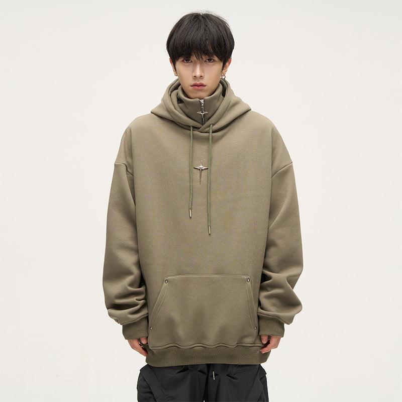 HJK Exclusive Double Panel Hooded Zip Jacket by jobatua.com