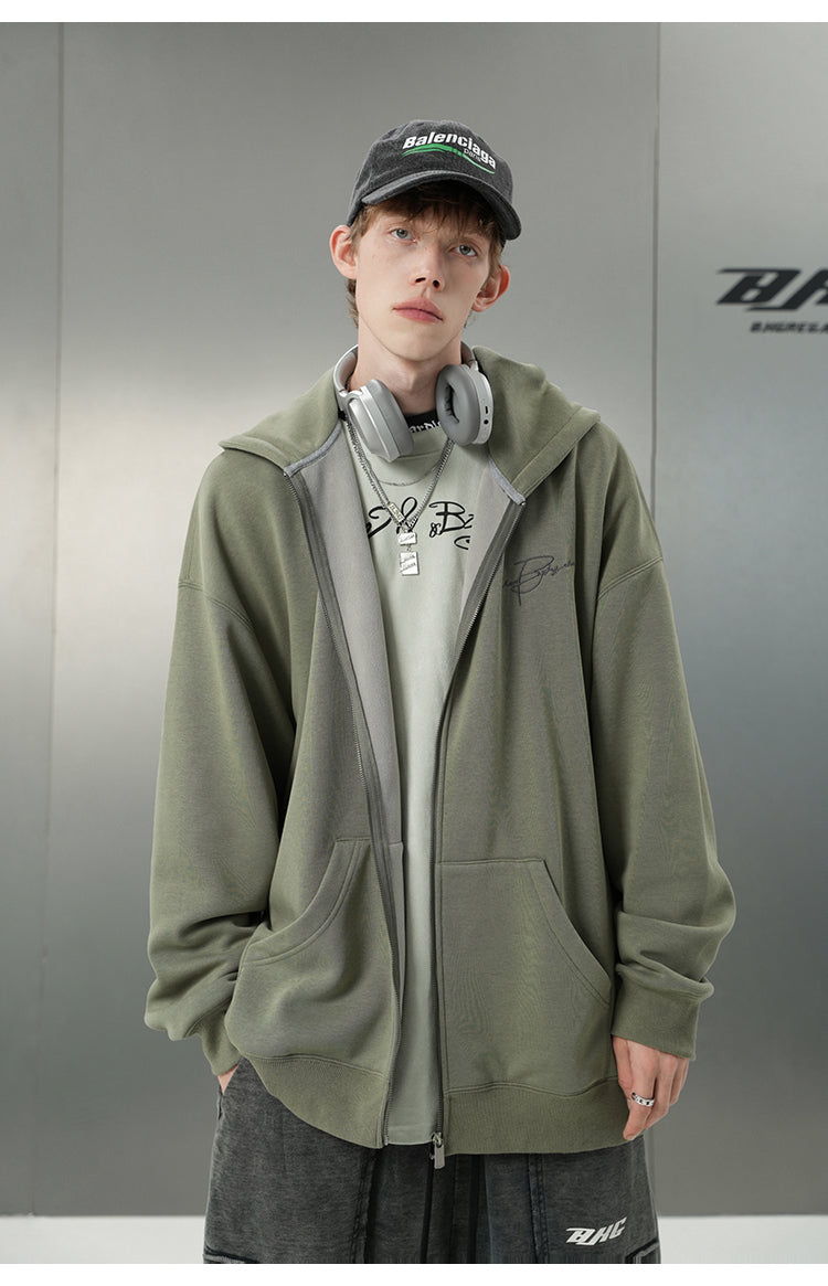 BJHG Script Logo Hoodie by jobatua.com