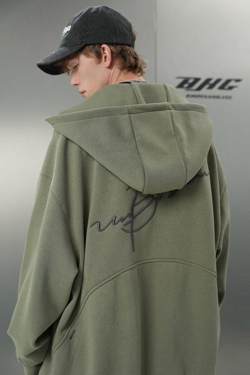 BJHG Script Logo Hoodie by jobatua.com