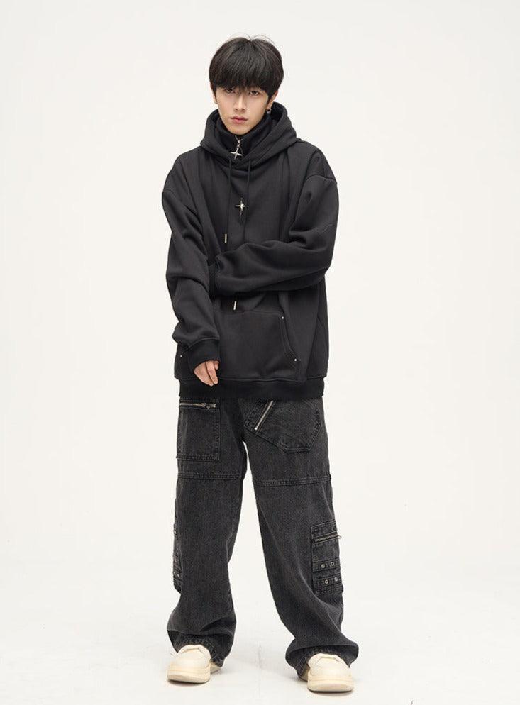 HJK Exclusive Double Panel Hooded Zip Jacket by jobatua.com
