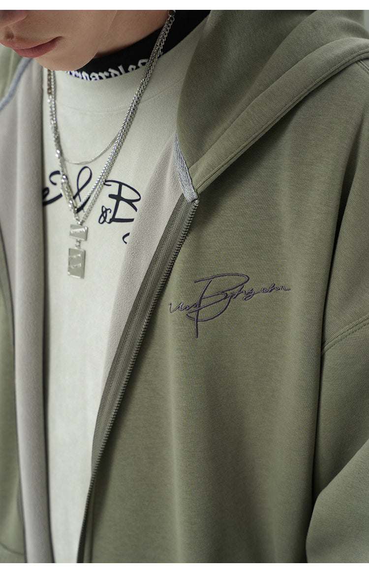 BJHG Script Logo Hoodie by jobatua.com