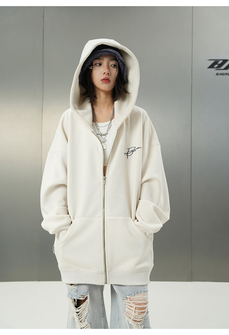 BJHG Script Logo Hoodie by jobatua.com