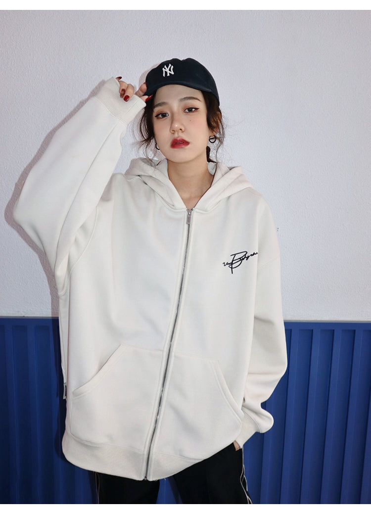 BJHG Script Logo Hoodie by jobatua.com