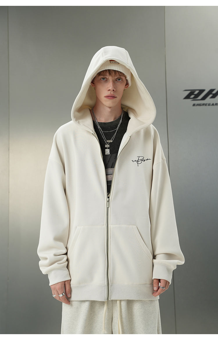 BJHG Script Logo Hoodie by jobatua.com