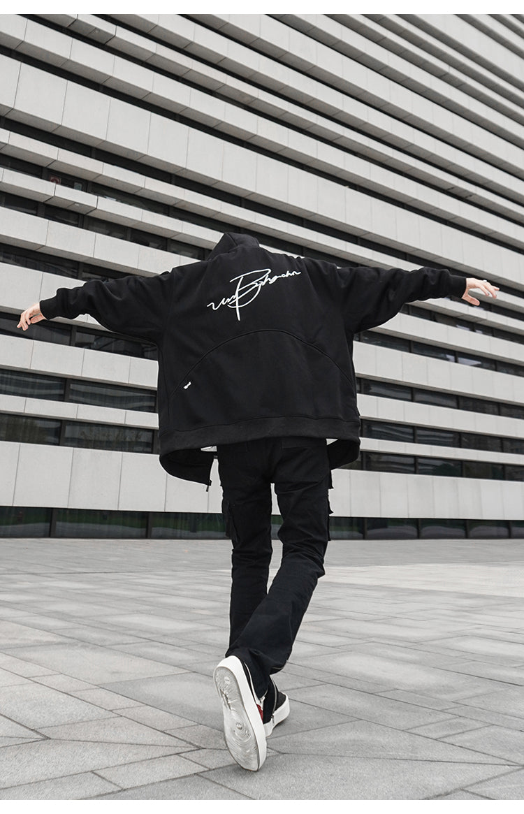 BJHG Script Logo Hoodie by jobatua.com