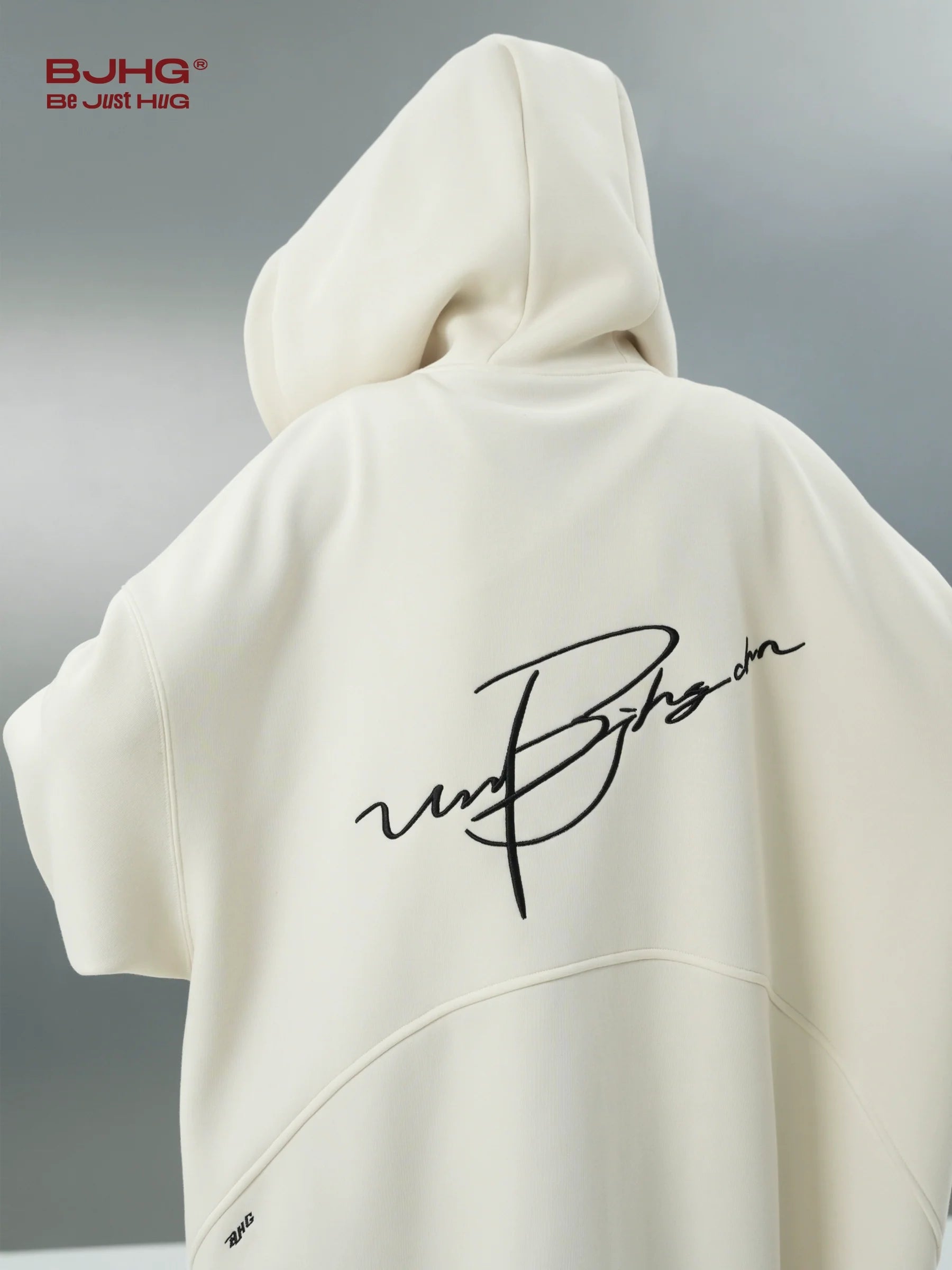 BJHG Script Logo Hoodie by jobatua.com